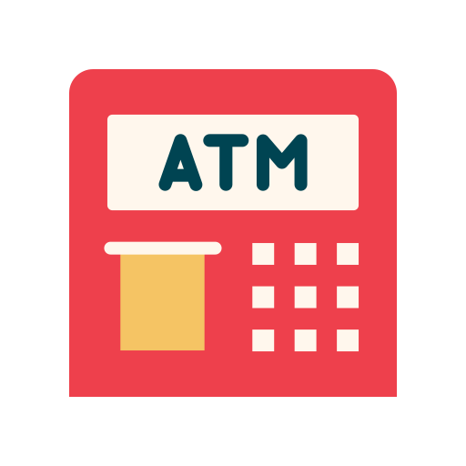 Atm Good Ware Flat icon