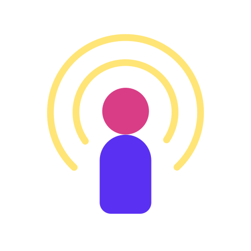 Podcast Good Ware Flat icon