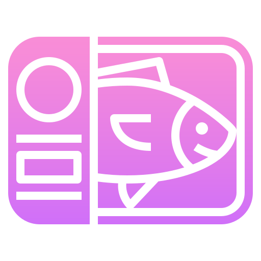 Fish Linector Gradient icon