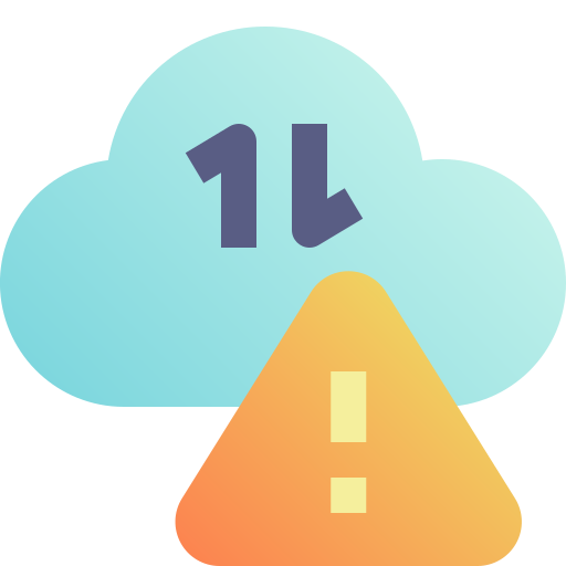 Cloud server Fatima Flat icon