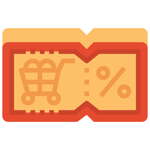 Coupon Linector Flat icon
