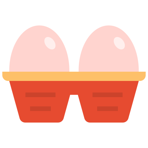 Egg Linector Flat icon