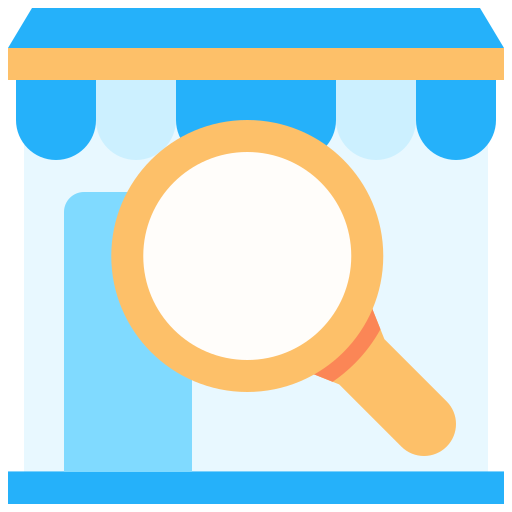 Search Linector Flat icon