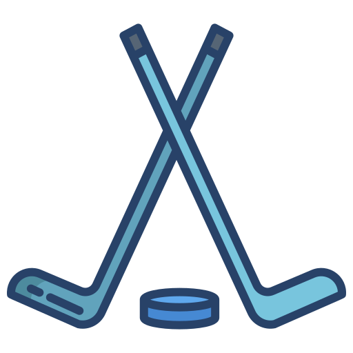 hokej na lodzie Icongeek26 Linear Colour ikona