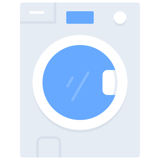 洗濯機 Coloring Flat icon