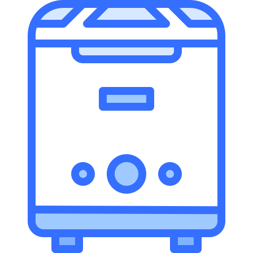 Humidifier Coloring Blue icon