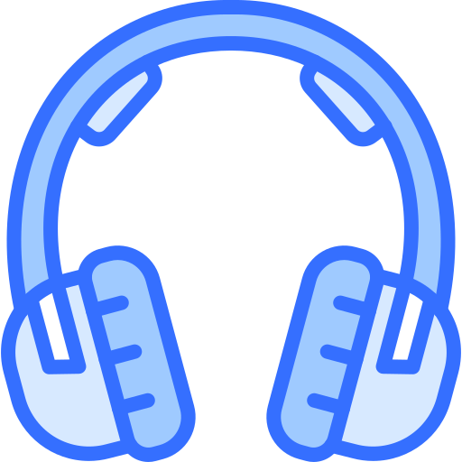 auriculares Coloring Blue icono