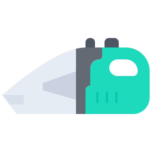 Vacuum cleaner Coloring Flat icon