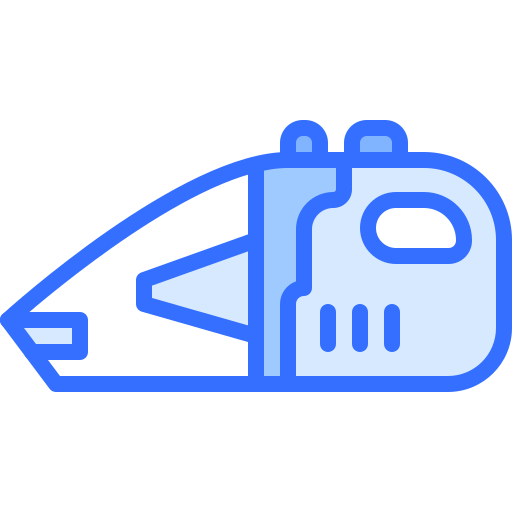 Vacuum cleaner Coloring Blue icon