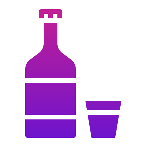 bebida Generic gradient outline icono