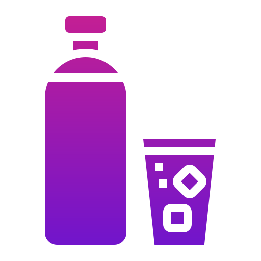 Drinking water Generic gradient outline icon