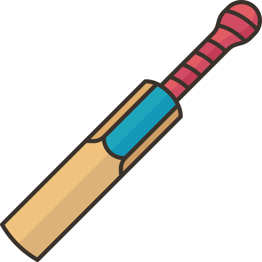 cricketschläger Amethys Design Lineal Color icon