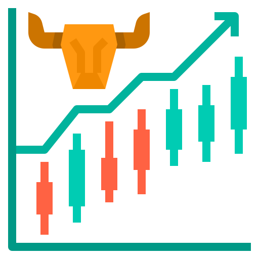 Bull market itim2101 Flat icon