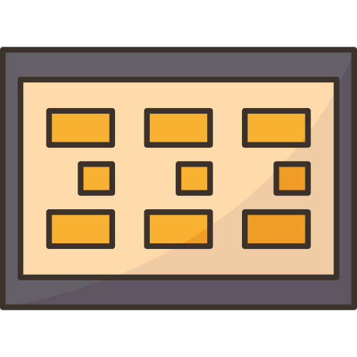 Scoreboard Amethys Design Lineal Color icon