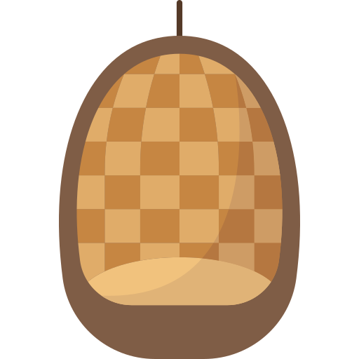 Egg chair Amethys Design Flat icon