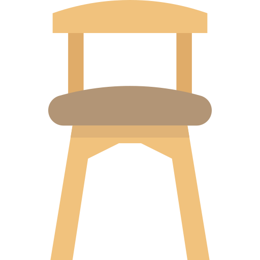 Chair Amethys Design Flat icon