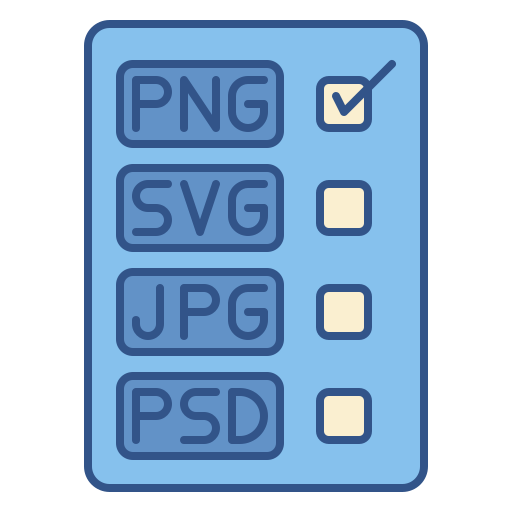 파일 Generic color outline icon