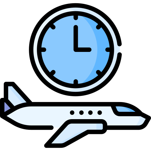 langstreckenflug Special Lineal color icon