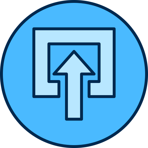 hochladen Generic color lineal-color icon