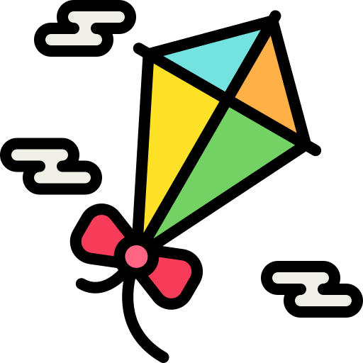 Kite Generic color lineal-color icon
