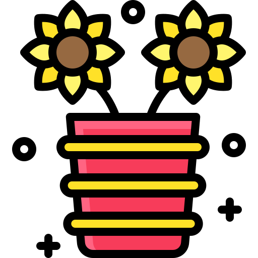 słonecznik Generic color lineal-color ikona