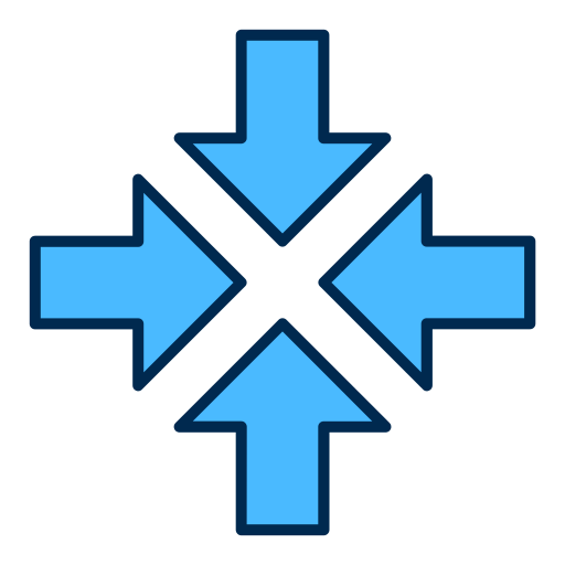 cuatro flechas Generic color lineal-color icono