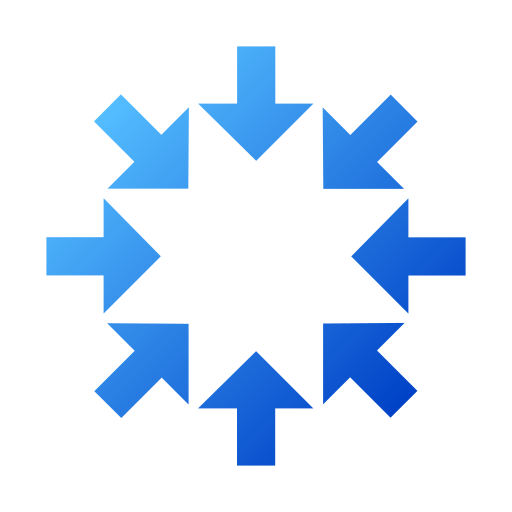 矢印の円 Generic gradient fill icon