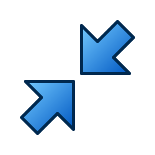 Left and right arrows Generic gradient lineal-color icon