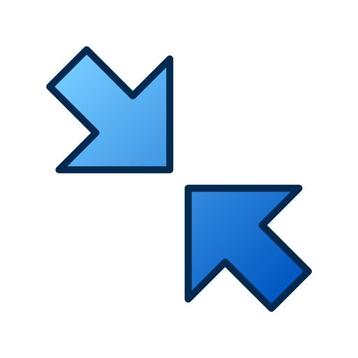 Left and right arrows Generic gradient lineal-color icon