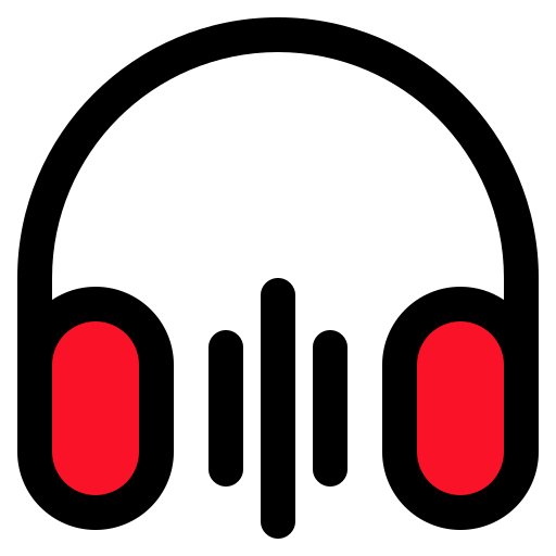 ヘッドセット Generic color lineal-color icon