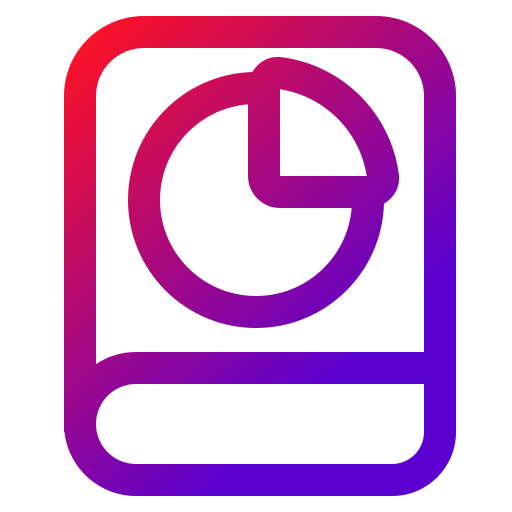 raport Generic gradient outline ikona