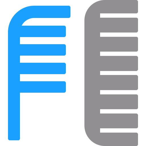 Comb Generic color fill icon