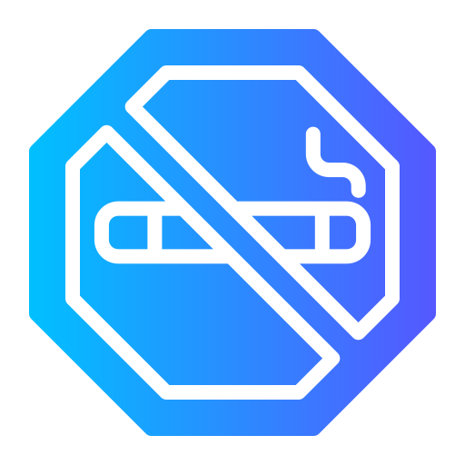 No smoking Generic gradient fill icon