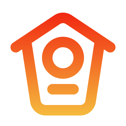Birdhouse Generic gradient outline icon