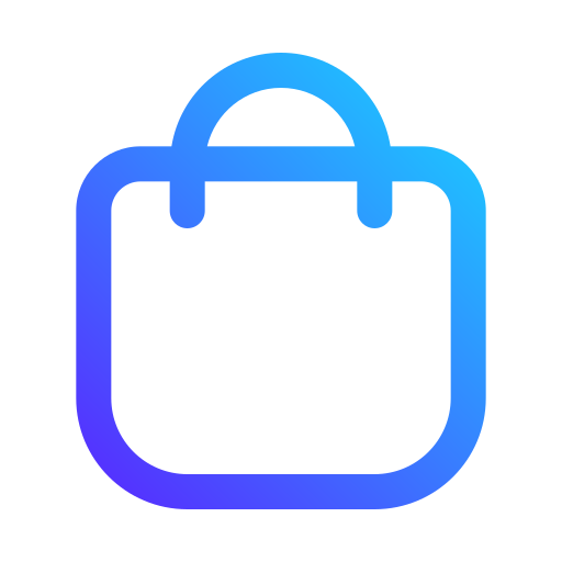 Shopping bag Generic gradient outline icon