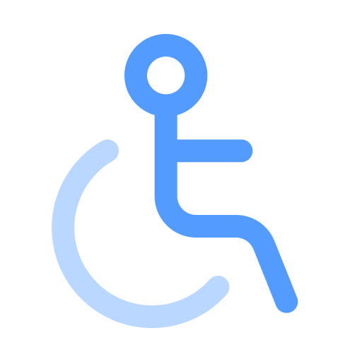 Accessibility Generic color fill icon