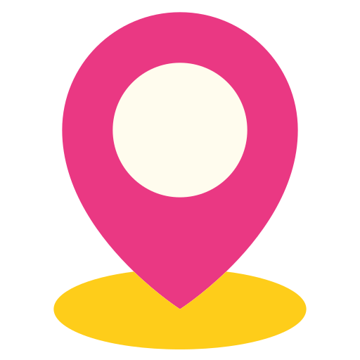 Map pointer Generic color fill icon