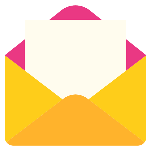 apri e-mail Generic color fill icona