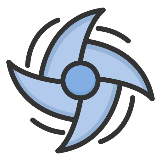 Hurricane Generic color lineal-color icon