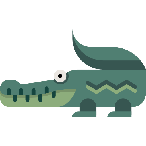 krokodyl Chanut is Industries Flat ikona