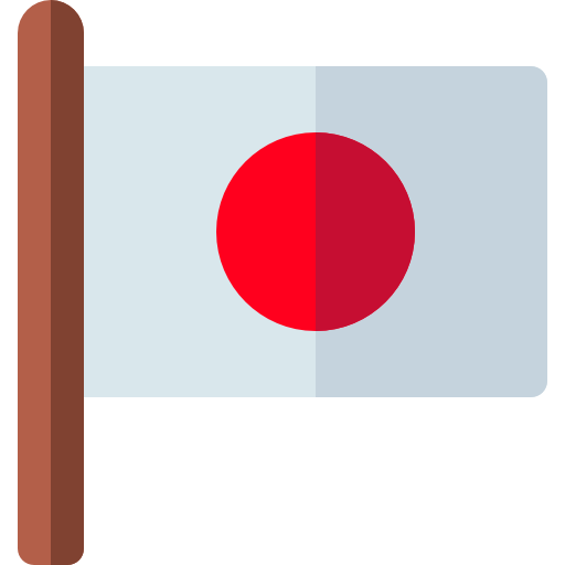 japan Basic Rounded Flat icon