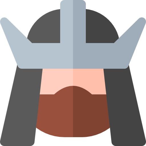 Samurai Basic Rounded Flat icon