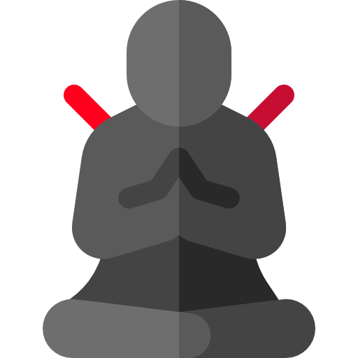 meditar Basic Rounded Flat icono