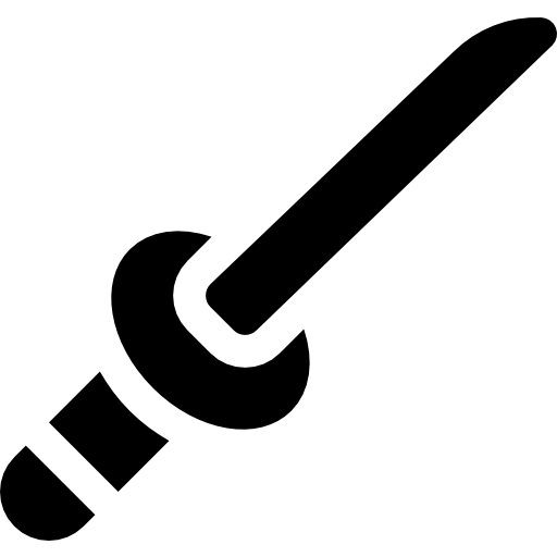 카타나 Basic Rounded Filled icon