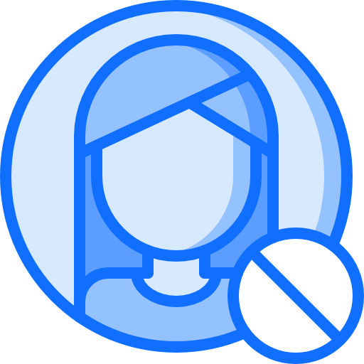 usuario Coloring Blue icono