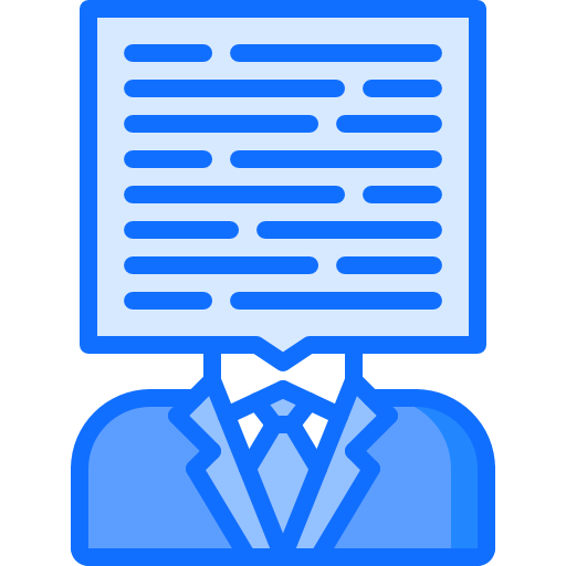 User Coloring Blue icon