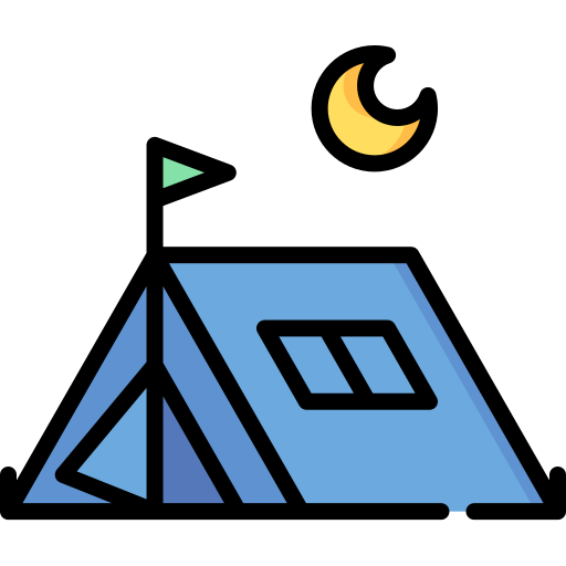 キャンプ Special Lineal color icon