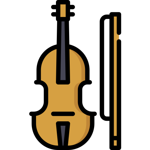 Скрипка Special Lineal color иконка