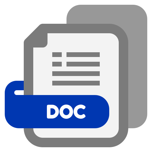 doc-datei Generic color fill icon