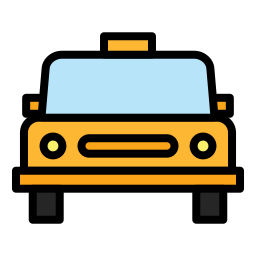 Taxi Generic color lineal-color icon